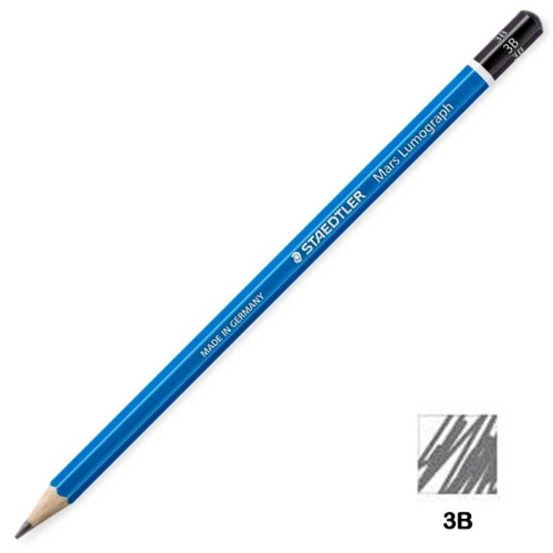 LAPIZ GRAFITO TRADITION 3B STAEDTLER