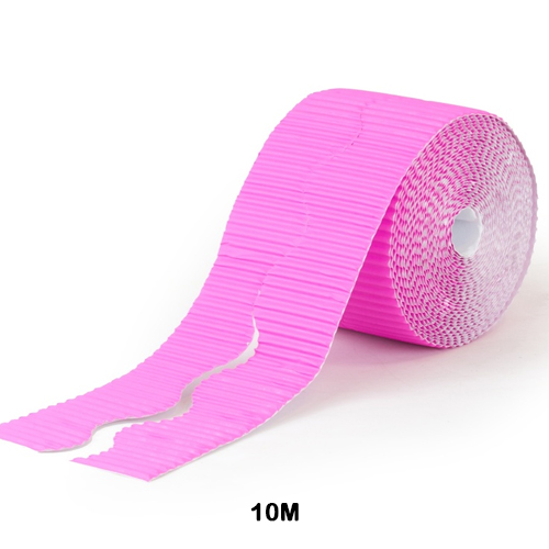 ROLLO CARTON ONDULADO CENEFA FUCSIA
