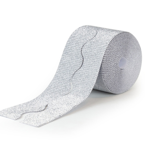 ROLLO CARTON ONDULADO CENEFA PLATA PURP