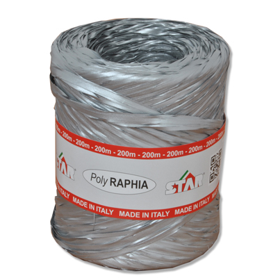 ROLLO 200M R5400 RAFIA PLATA
