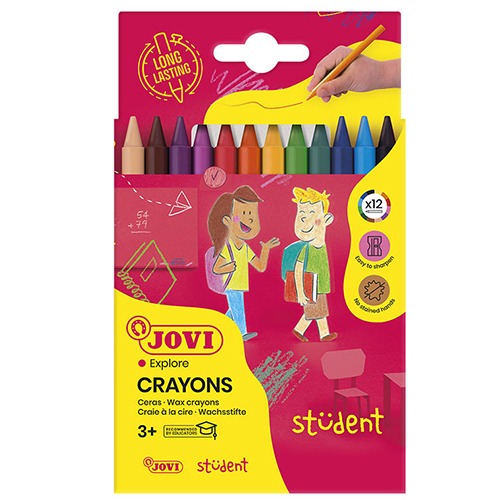 CAJA 12 PLASTICOLOR COLORES VARIADOS