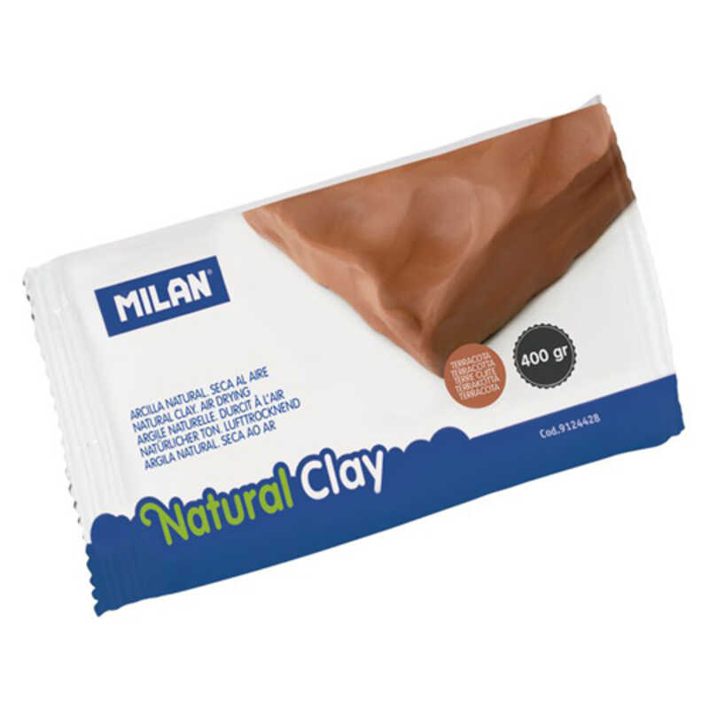 PAQ. 400GR ARCILLA SECA AL AIRE MARRON