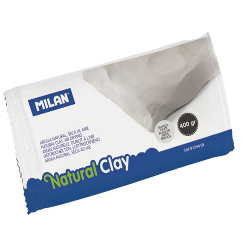 PAQ. 400GR ARCILLA SECA AL AIRE BLANCA