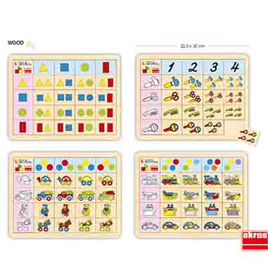 SET LOGICA PLAY 2 (4 uds)