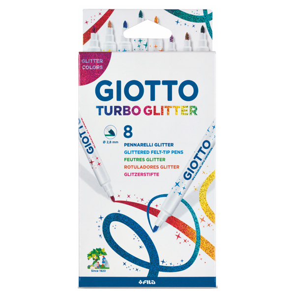 CAJA 8 ROTULADORES PORPURINA GIOTTO