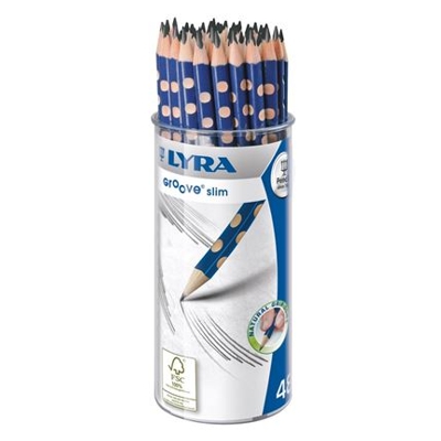 BOTE 48 LAPICES GRAPHITE GROOVE TRIPLUS