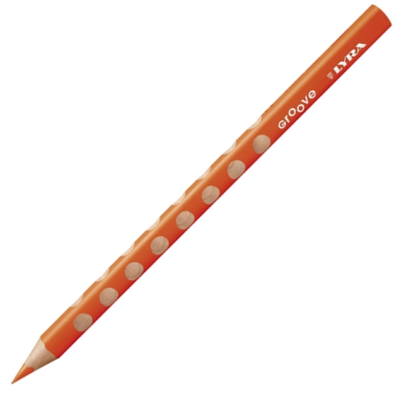 CAJA 12 LAPICES GRUESOS GROOVE NARANJA