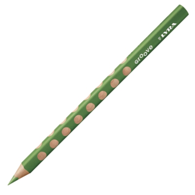 CAJA 12 LAPICES GRUESOS GROOVE VERDE CL