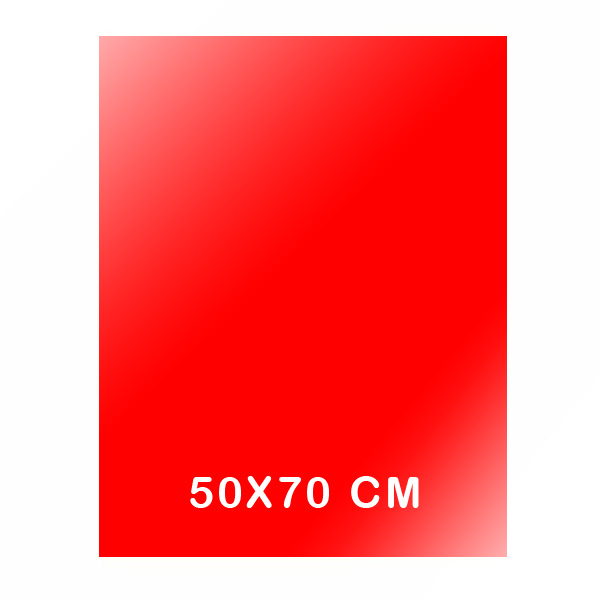 GOMA EVA METALIZADA 50X70CM ROJA
