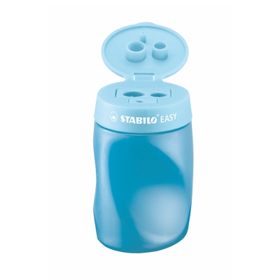 AFILALAPICES ZURDOS AZUL EASY STABILO