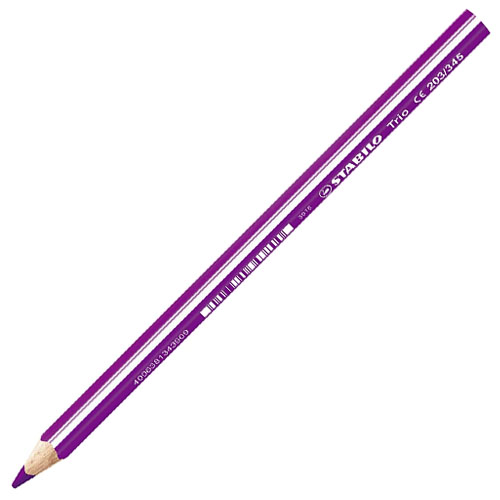 CAJA 12 LAPICES GRUESOS STABILO VIOLETA