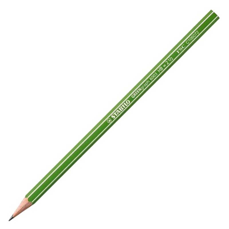 LAPIZ DE GRAFITO STABILO GREENGRAPH HB