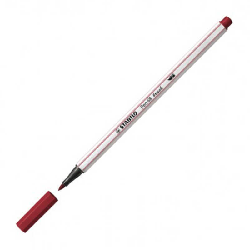 ROTULADOR PEN 68 BRUSH STABILO PURPURA
