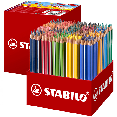 C. 300 LAPICES COLORES TRIO STABILO 20C