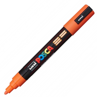 ROTULADOR POSCA MEDIUM 5MM NARANJA