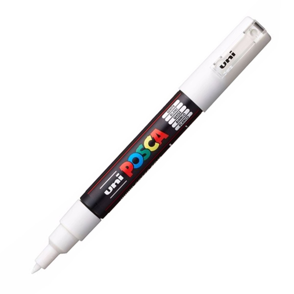 ROTULADOR POSCA PC-1M BLANCO