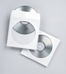 PACK 50 SOBRES CD PAPEL CON VENTANA