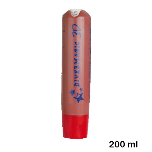 BOTELLA 200ML DIVERMAGIC 3D MARRON