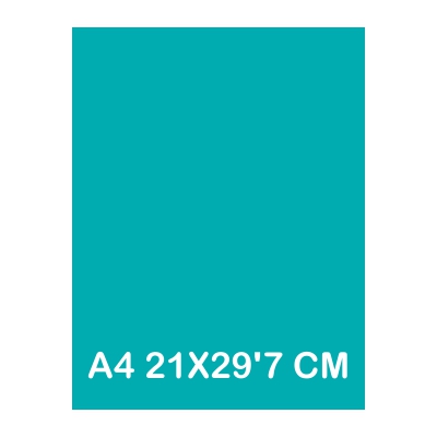 TAPAS CARTULINA A4 185GR VERD MENTA
