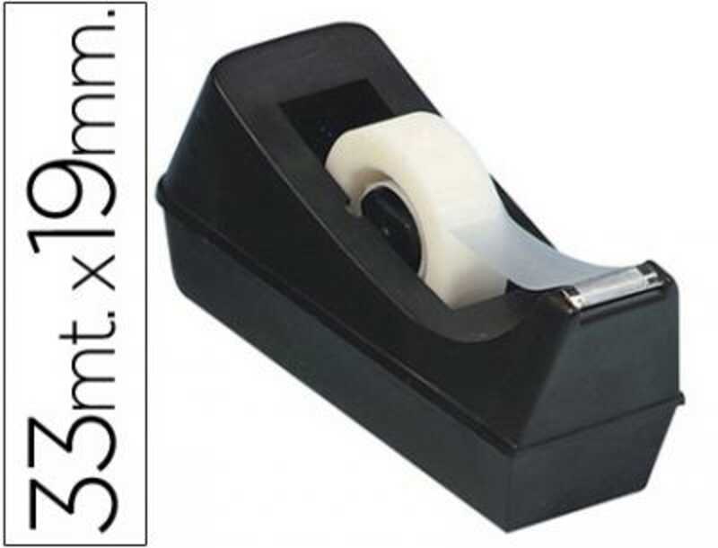 PORTAROLLOS GRANDE PLASTICO NEGRO