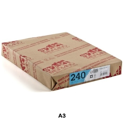 PAQ. 125H PAPEL BLANCO STAR A3 240GR