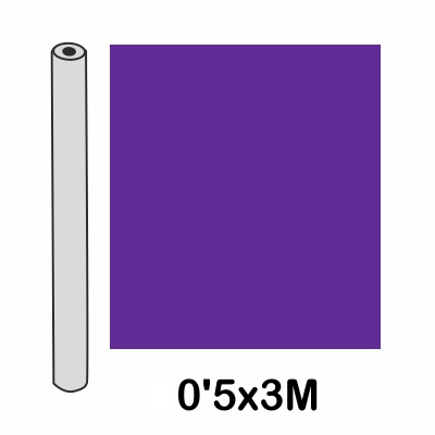 ROLLO FORRO 0.5X3M 100 MICRAS VIOLETA