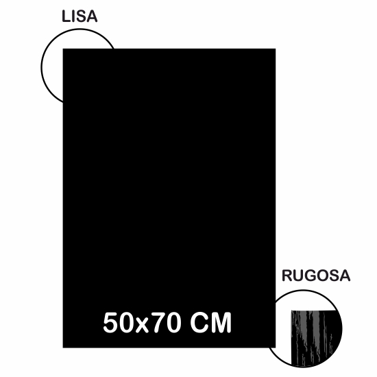 CARTULINA LR 220GR 50X70 NEGRO