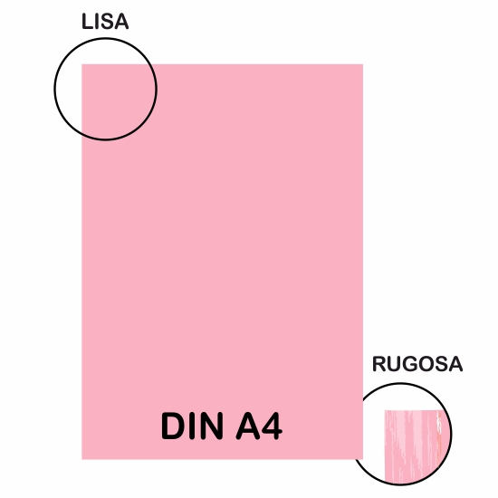 CARTULINA LR 220GR A4 ROSA