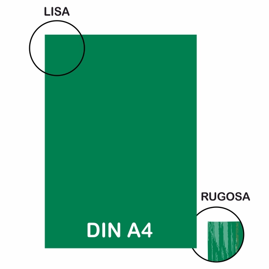 CARTULINA LR 220GR A4 VERDE AVETO
