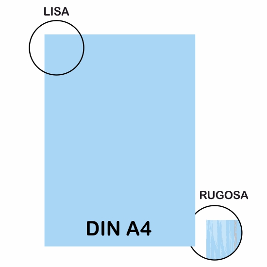 CARTULINA LR 220GR A4 AZUL CIELO