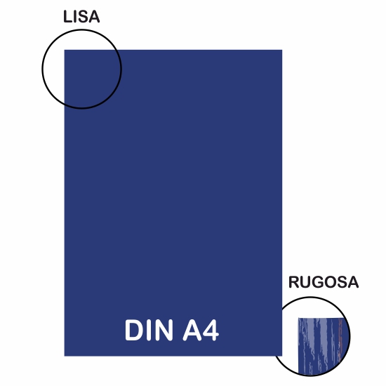 CARTULINA LR 220GR A4 AZUL FUERTE