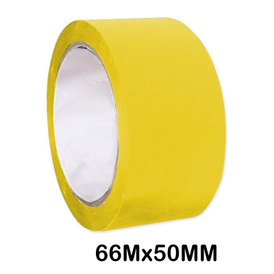 ROLLO PRECINTO 66X50MM AMARILLO