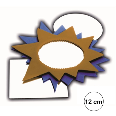 JUEGO 10 ESPEJOS CIRCULARES 9.7CM