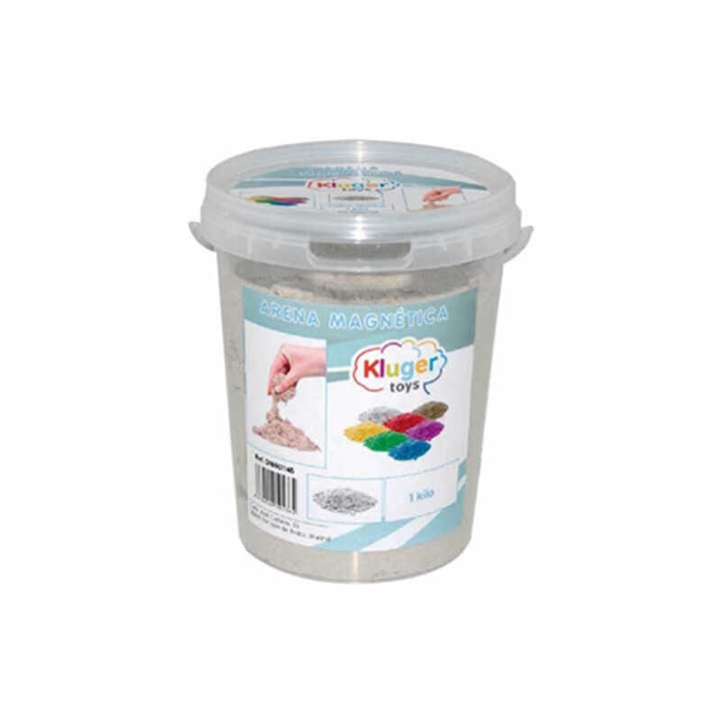 BOTE 1KG ARENA SINTETICA COLOR BLANCO