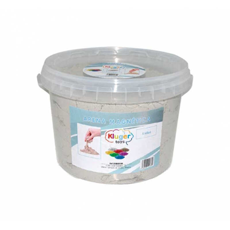 BOTE 5KG ARENA SINTETICA COLOR BLANCO