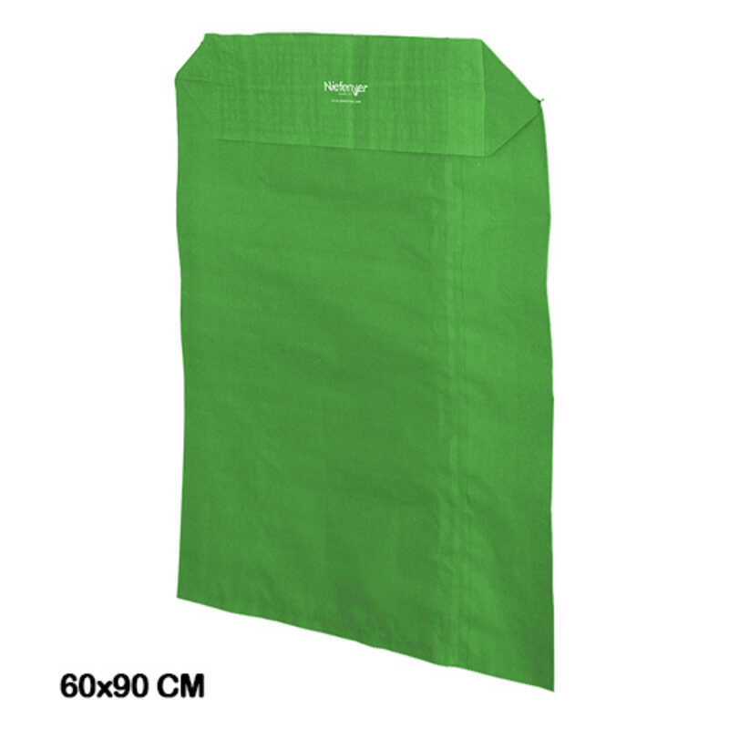 BOLSA DE PAPEL DISFRAZ 60X90CM VERDE