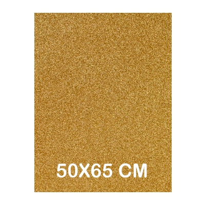 CARTULINA PURPURINA 50X65CM ORO