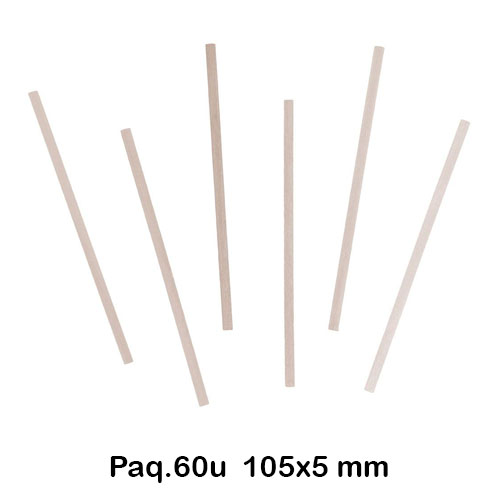 PAQ 60 PALOS CILINDRICOS 150X5MM NATURA