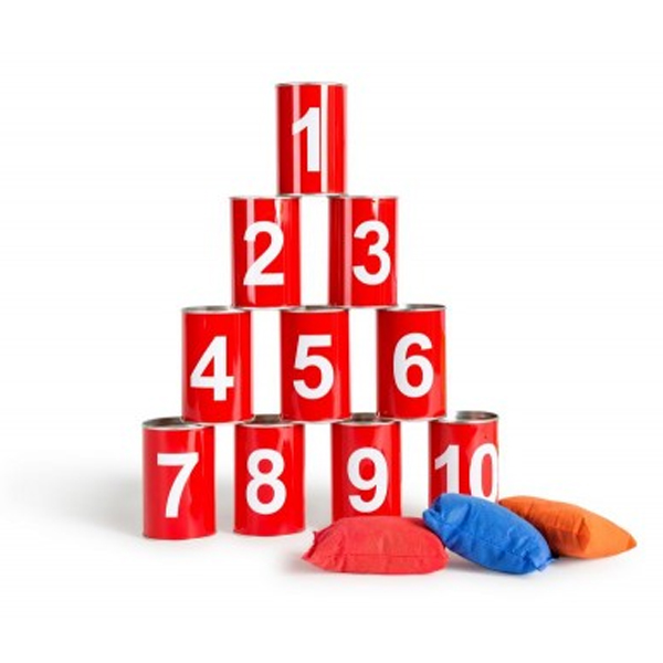 VOLCAR LAS LATAS DE NUMEROS