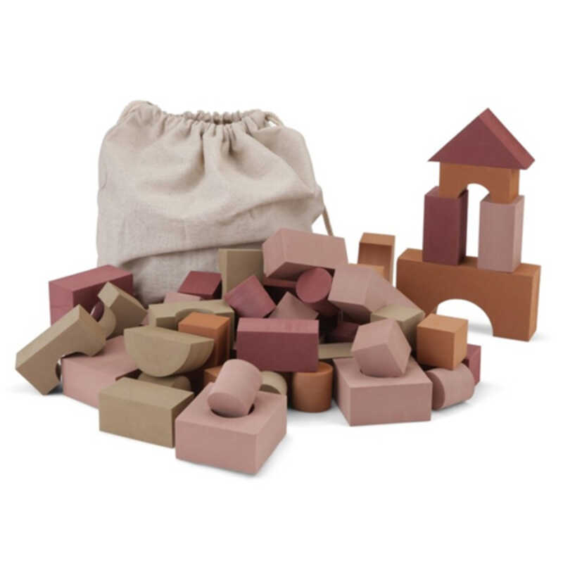 PACK 80 BLOQUES CONSTRUCCION XL GOMA EV