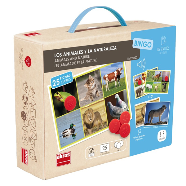 BINGO: LOS ANIMALES Y LA NATURALEZA