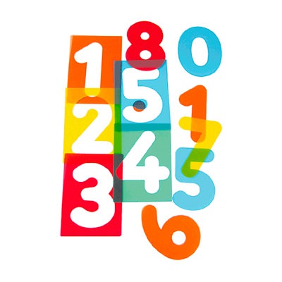 PACK 10 PLANTILLAS NUMEROS GRANDES