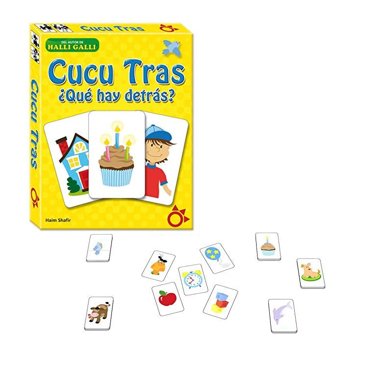 JUEGO DE CARTAS CUCU TRAS