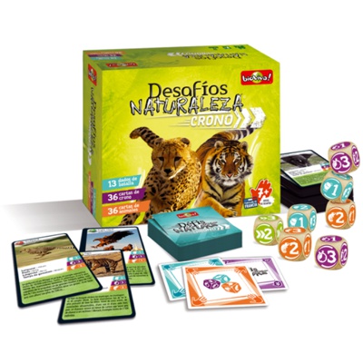 JUEGO DE CARTAS CRONO ANIMALES RAPIDOS