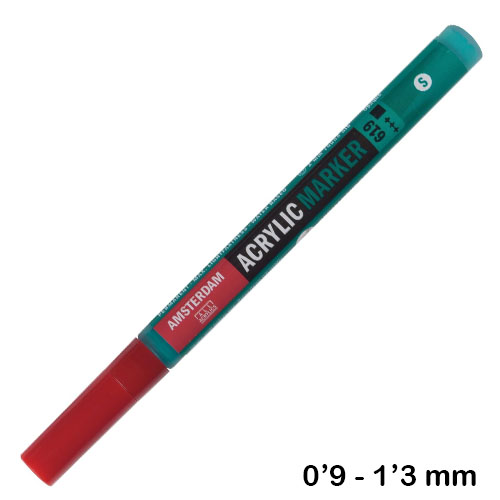ROTULADOR ACRILICO S VERDE OSCURO 619