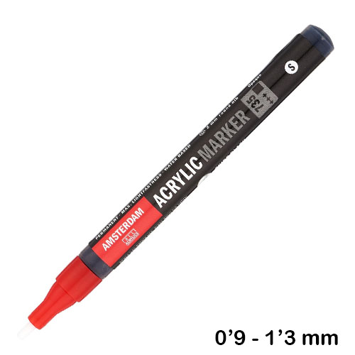 ROTULADOR ACRILICO S NEGRO 735 AMSTERDA