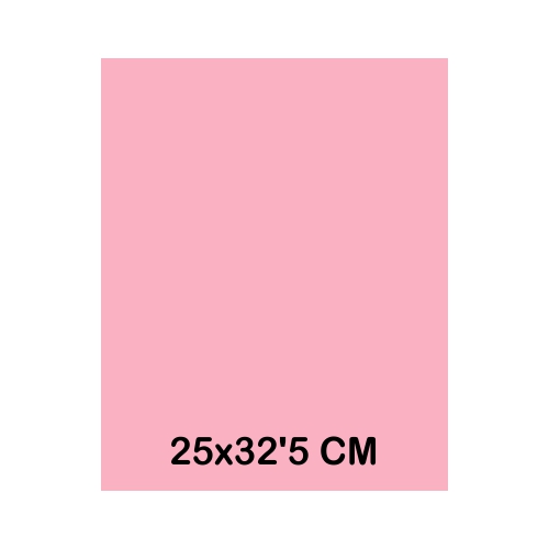 TAPA CARTULINA 25X32 245GR ROSA