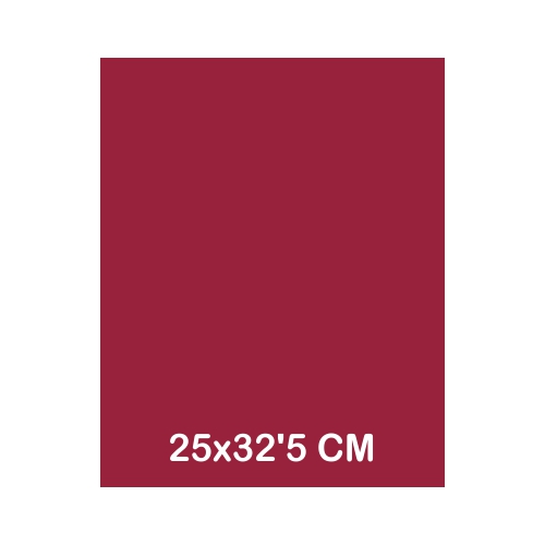 TAPA CARTULINA 25X32 245GR GRANATE