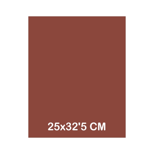 TAPA CARTULINA 25X32 245GR MARRON