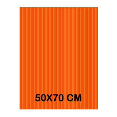 CARTON ONDUL FLUORECENTE NARANJA